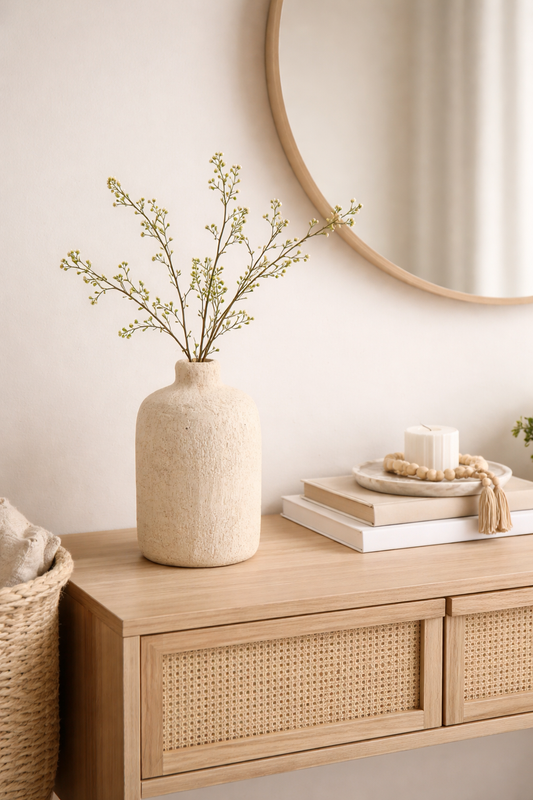 Vase Alvéra – Duo Élégance Minimaliste