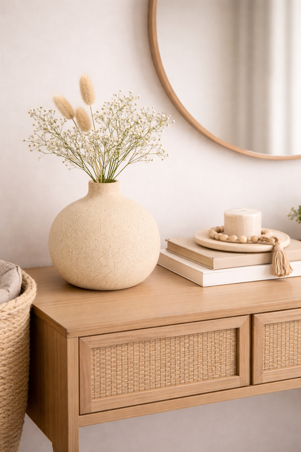 Vase Oria – Duo Élégance Naturelle