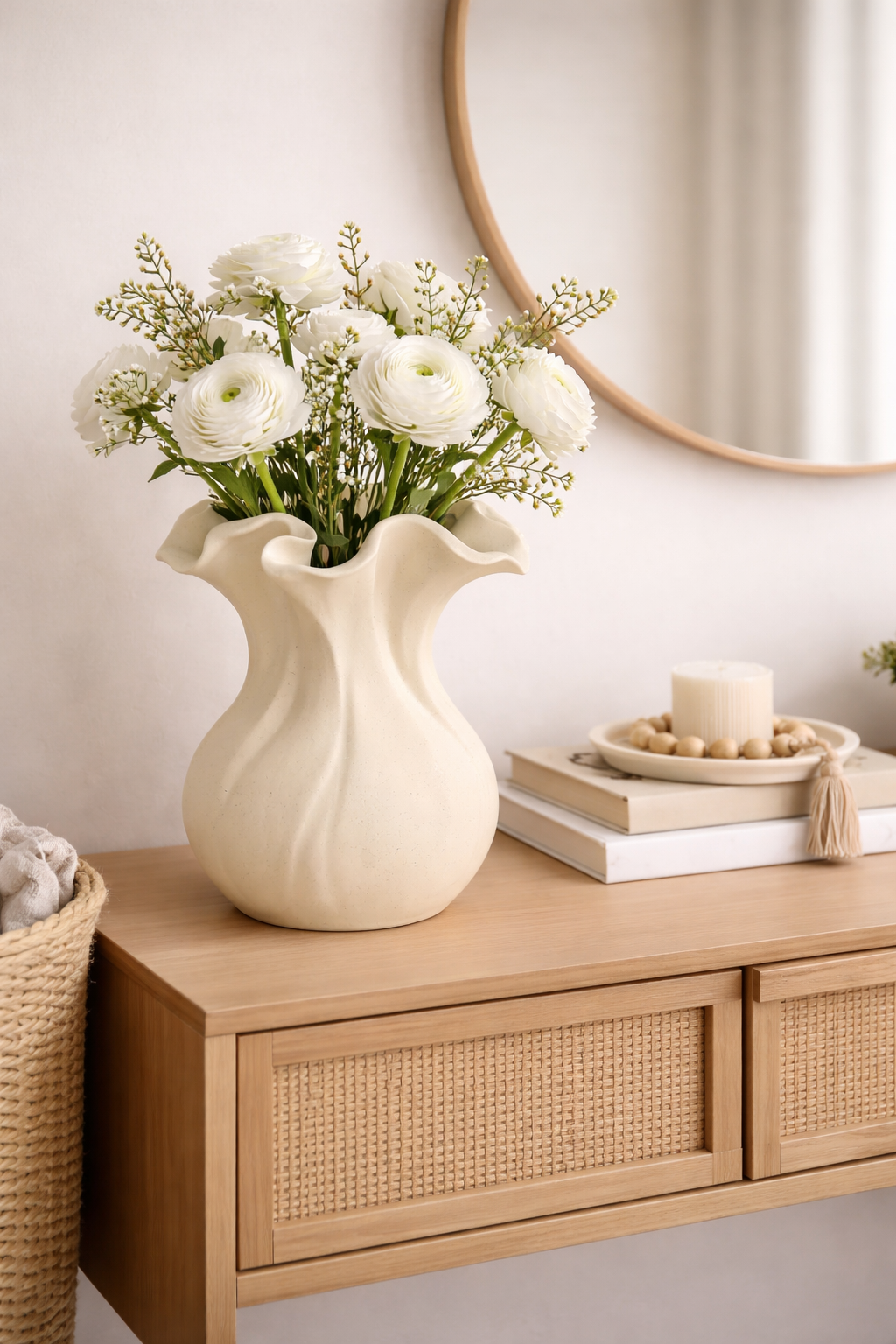 Vase Luma – Élégance Sculptée